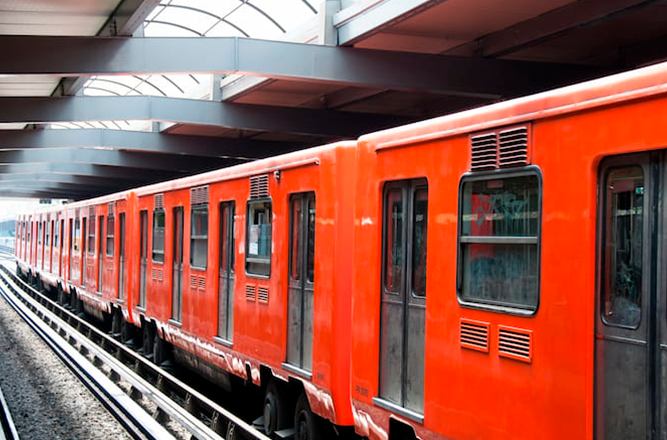 Segmento metroviário para redutores de velocidade.